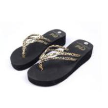 Nouveau style en gros bonne qualité noir flip flops chaussures